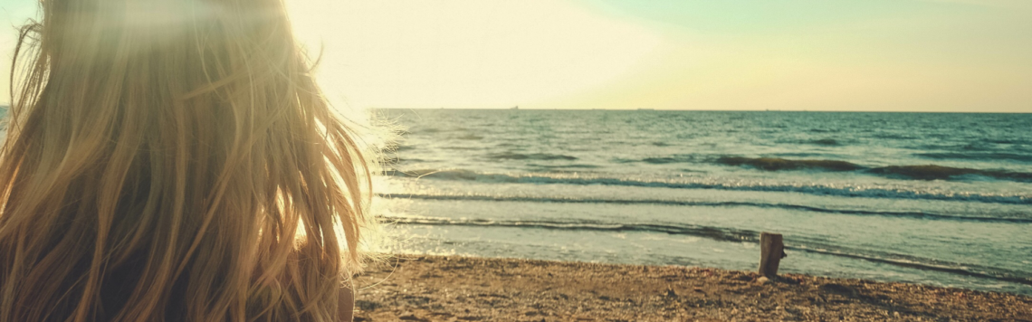 Woman on beach